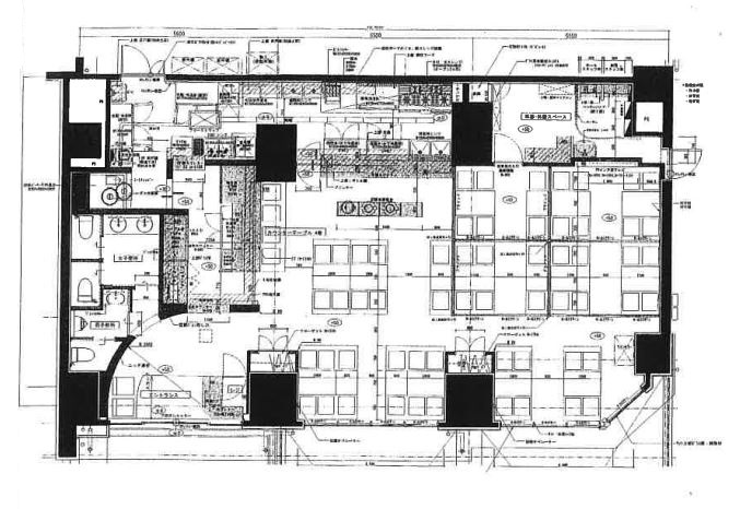 大阪市中央区 谷町四丁目の店舗・テナント賃貸物件の間取り画像